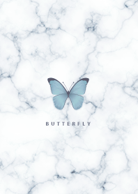 Marble and butterflies Dull blue54_2