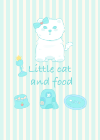 Cat and his food2