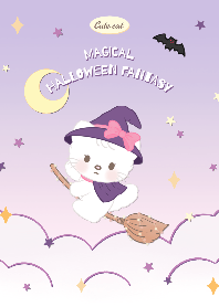 Cute cat : Magical Halloween fantasy v.2