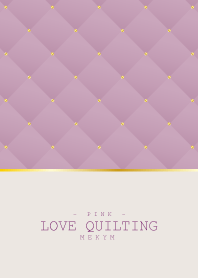LOVE QUILTING PINK 20