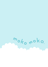 もこもこ*ブルー