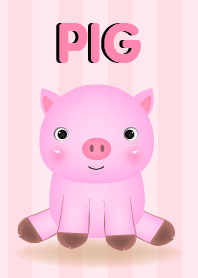 Cute Baby Pig Theme