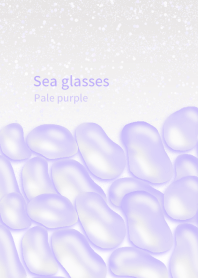 Sea glasses Pale purple