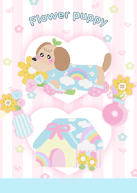 Flower puppy