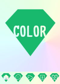 green1 color rainbow  Z17