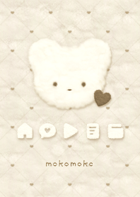 もこもこ & くま ♥ ダイヤグリッド XF-20