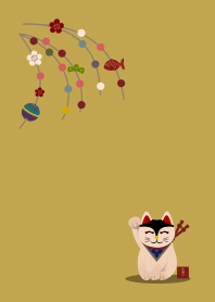 [R] JP04 Lucky Cat + Mustard |os