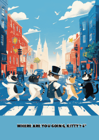 WHERE ARE YOU GOING, KITTY? 6"