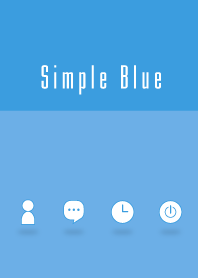 簡單的藍色主題 WV