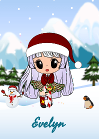 Evelyn snowy girl
