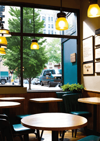Cozy Coffee shop b646B1