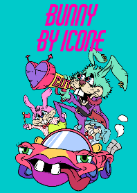 Bunny (Green) by iCONE