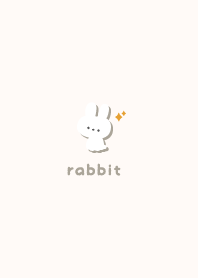 Rabbits5 Glitter - Beige
