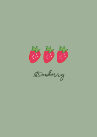 strawberry :dustygreen