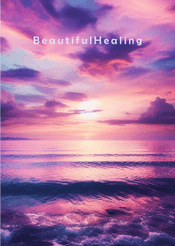 Beautiful Healing-PURPLE SUNSET 23
