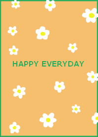 HAPPY EVERYDAY_greenorange