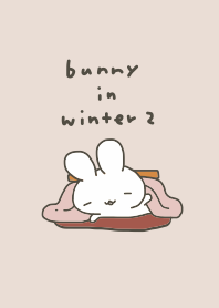 bunny in winter 2 !
