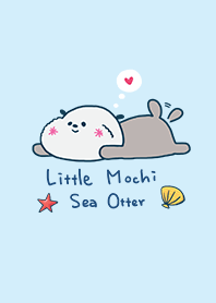 Little mochi sea otter