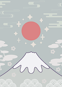富貴吉祥富士山夢幻日和26 冬雪 凱瑞精選