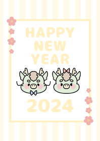 祝賀新年　黃道十二宮 龙 -2024- 57