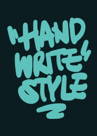 STRBROS - HANDWRITE 1.0 GREEN 10