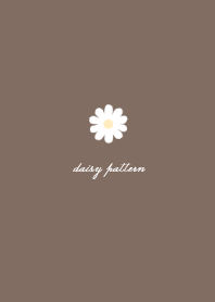 daisy simple  brown