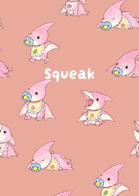 Baby Dinosaur03 pink & blue