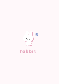 Rabbits5 Crystal / Pink