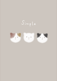 Soft and simple cat3.