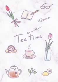 Tea Time Marble violet04_2