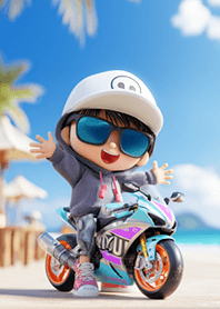 ✧˖°ちびバイク男子×スポーツバイク°˖✧
