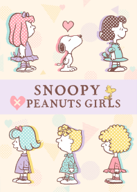 Snoopy × PEANUTS GIRLS