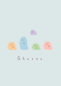 ผีน่ารัก. light blue