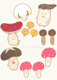 Cute mushroom Theme