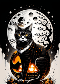 halloween cat c2E66E