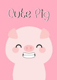 Cute Face Pig Theme
