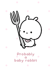 Probably a baby rabbit