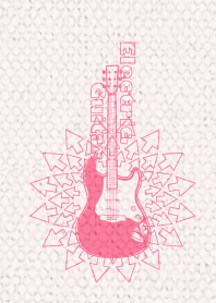 Electricguitar arrow ver_Pink3