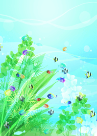 色鮮やかな魚と海の世界#fresh