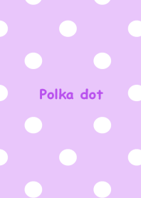 Polka dot purple Theme.