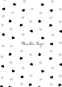 Monotone petit heart
