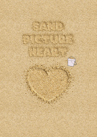 Sand Picture Heart 49