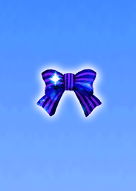 Love Lucky Ribbon Blue Purple
