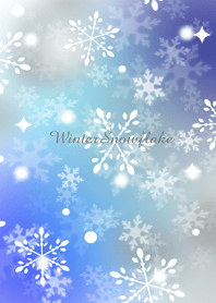 Beautiful snow flake