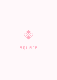 simple square [pink]