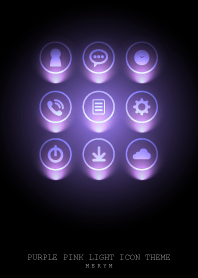 PURPLE PINK LIGHT ICON THEME 2