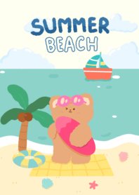 Brownie Bear : Summer Beach