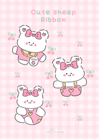 Cute sheep ribbon :)