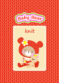 Baby Bear " knit "