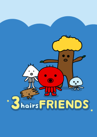3 hairs FRIENDS-MARINE